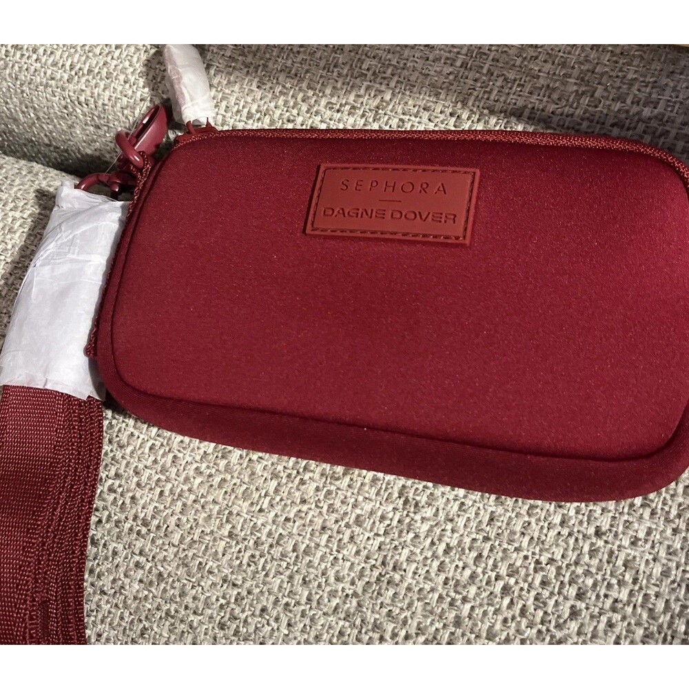 Dagne Dover X Sephora Phone Sling Bag Limited Edition Spice Red Travel Pouch New